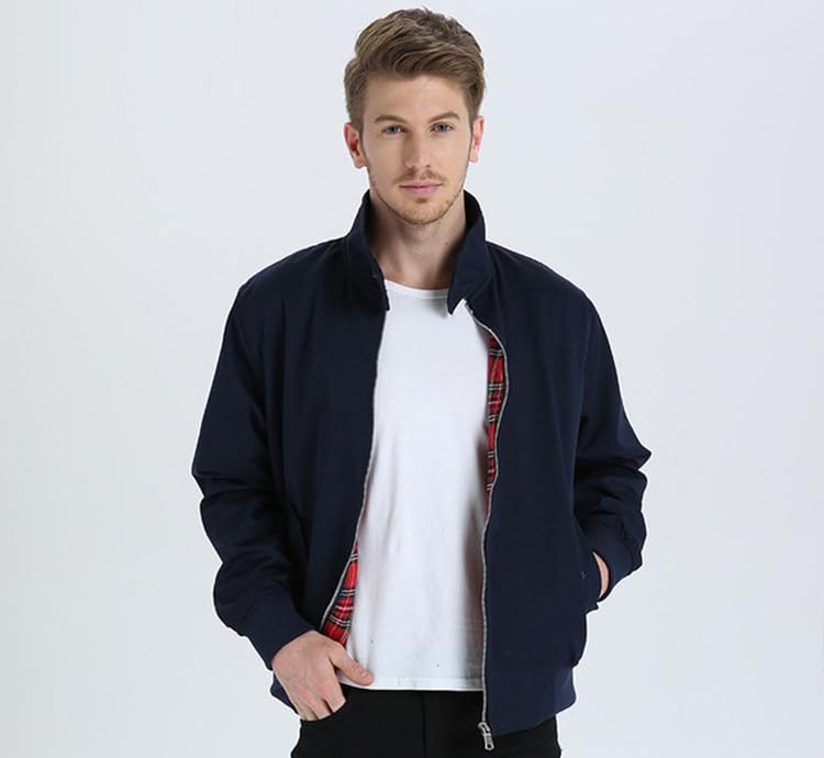 [TYYRBMG] MA-1 Military Jacket, G9 Style, Warm, Plus Size, CXH464 (3XL, Navy)