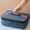 Portable Insulated Lunch Box Bag Large Capacity Flat Tote Bag Food Delivery Cooler Bag For Working Hiking
