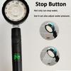 LED Digital Temperature Display Shower Head Temperature Control Colorful Fan High Pressure Rainfall Showerhead With Stop Button