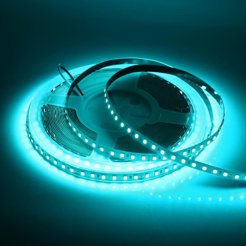 12V 24V 2835 LED Strip Light 120 LEDs/M Flexible Adhesive Non Waterproof Indoor Decoration Tape 5M 10M 13 Colors