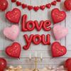 18 inch "love you" love balloon, Valentine's Day wedding anniversary decoration, birthday theme party atmosphere decoration