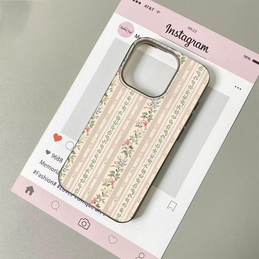 Lace Flower Phone Case For IPhone 11Pro 13 15 PIus 14 12Pro 16 17 Pro Max Case 17Air Case Clear Soft Shockproof Cover Cases