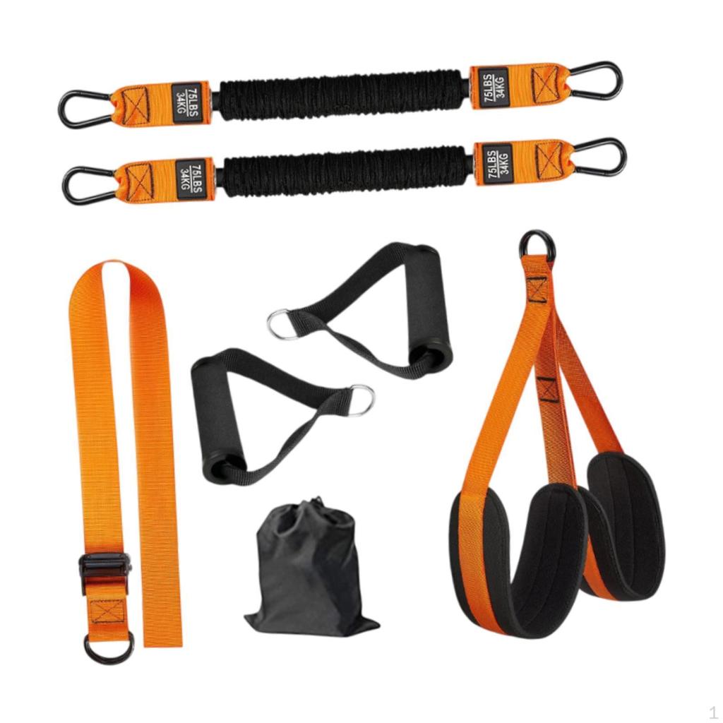 Assistance Bands for Pull Ups with Adjustable Knee Support