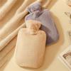 1000ml/2000ml Soft Hand warmers Hot-water Bag with Plush Cover Hot-water Bottle Protecter Hand Portable Winter Warming Products