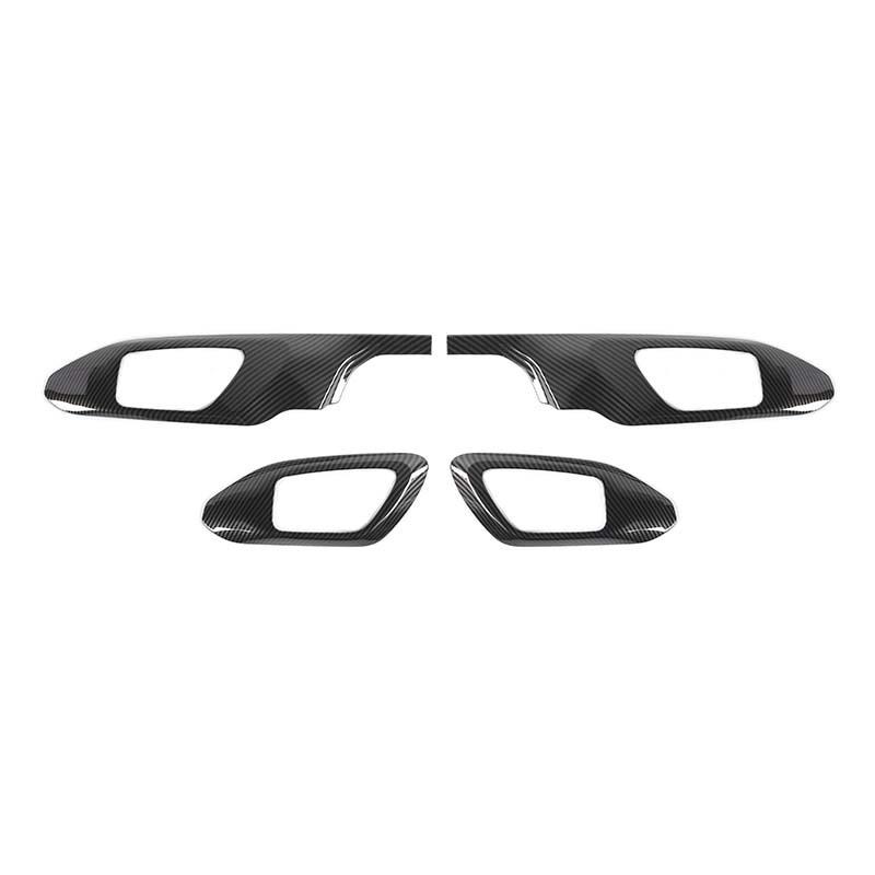 ABS Interior Door Handle Decoration Cover Sticker Fit For Jeep Compass 2021 Up Interior Accessories