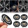 New 56/60mm Car Wheel Center Hub Caps Protector Cover Car Accessories For Cadillac CT4 CT5 CT6 ATS XTS