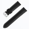 Crazy Horse First Layer Cowhide Strap Men's and Women's Leather Universal Quick-release Ear for 14/16/18/20/22/24 M