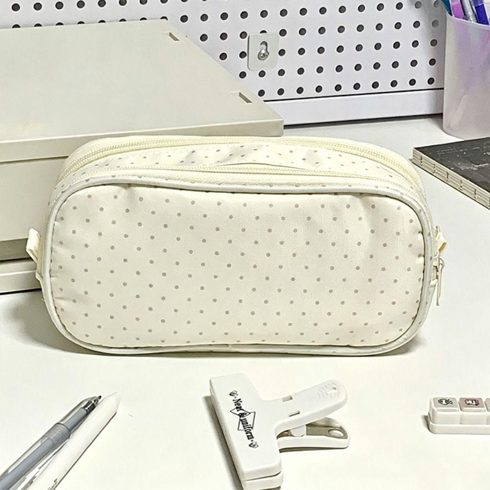 With Ita Display Window Pencil Case Double Layers Stationery Bag Pencil Pouch  Students