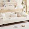 Winter Plush Sofa Cushion Non-Slip Simple Modern Thickened Seat Cushion Living Room Backrest Winter Leather Sofa Cover Cover Towel