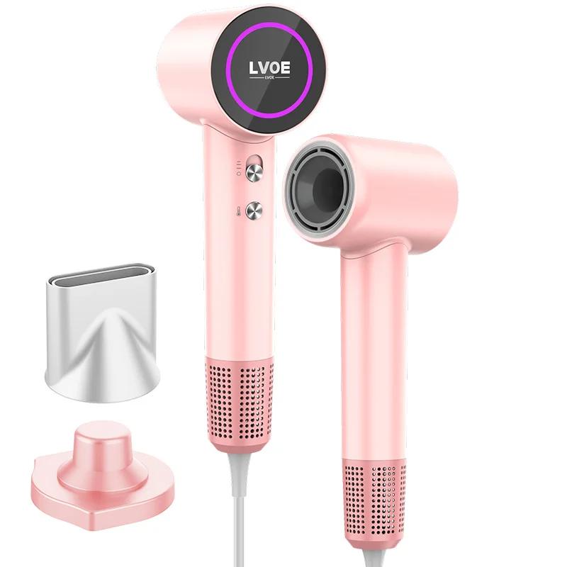 High Speed Anion Hair Dryer Wind 65m/s 1600W 2 Minute Quick Dry Professional Hair Care Negative Ionic Blow Dryer