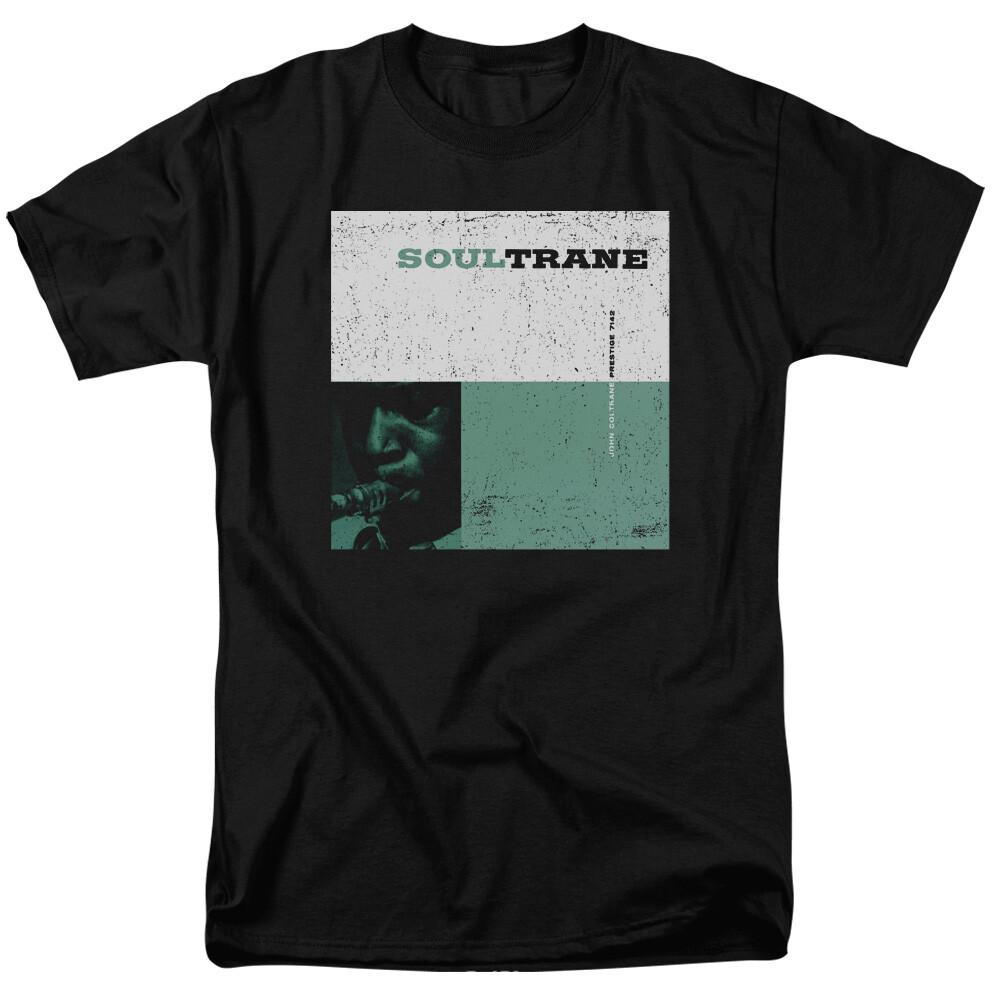 

26 John Coltrane Soultrane T Shirt Licensed Jazz Bebop Saxophone Black Unisex T-Shirt XXL