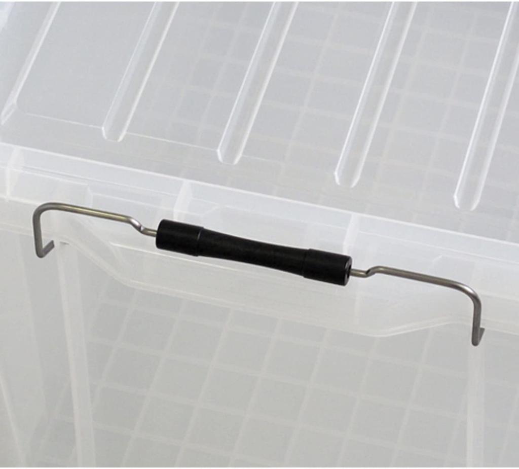 JEJ Astage Storage Box ST Box Clear Depth X Height X Width Set of 4 #45 54.5 32.2 37.9cm