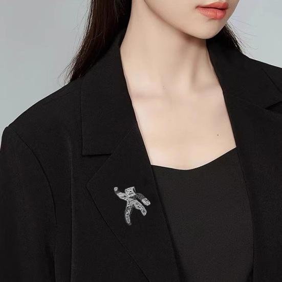 Project Hail Mary Enamel Pin Spacecraft Logo Sculpture Clutch Backing Commemorative Pin Jackets Backpacks