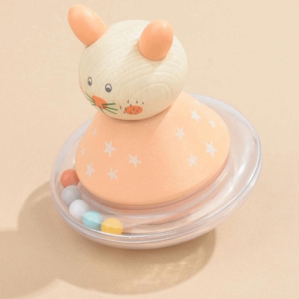 Crafts Wooden Tumbler Doll Toy Doll Elephant Tumbler Toy  Children Girls Boys