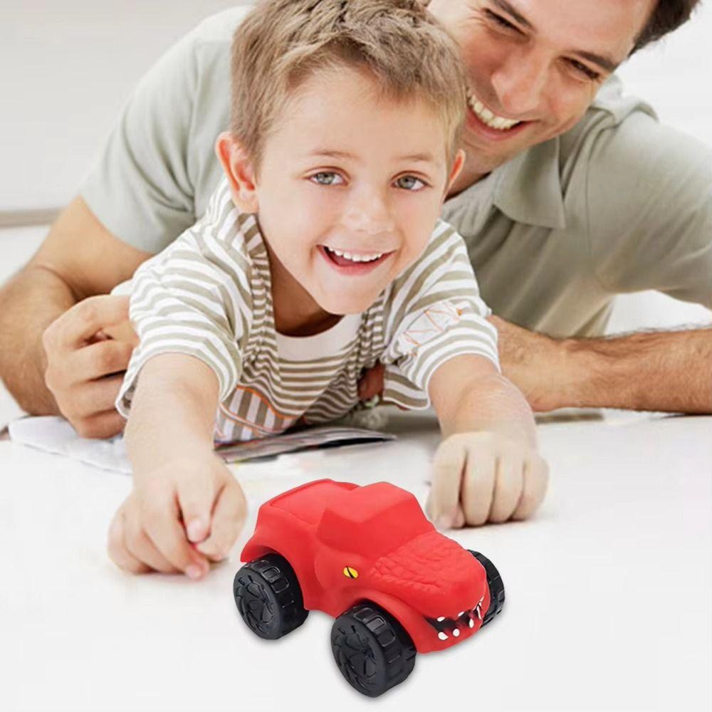 Decompression Little Yellow Duck Squeeze Toy High Elasticity Stretching Car Toys  Practical Jokes