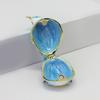 Multifunctional Sparrow Shaped Hinged Jewelry Holder Elegant Display Case for Small Accessories Rings and Earrings Box