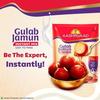 Aashirvaad Instant Mix Gulab Jamun, 500g Pack, Easy To Make Soft & Delicious 32-35 Gulab Jamuns In Just 3 Steps