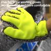 1PC Car Wash Gloves Plush Waterproof Car Towel Special Car Brush Rag Chenille Cleaning Wheel Hub Towel
