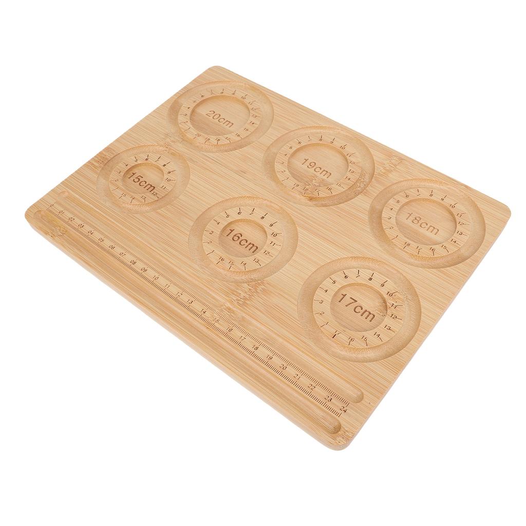 Schmuckherstellung Perlenbrett 15-20cm Skala   Holz Schmuckherstellung Zubehör Perlenablage für Handwerk