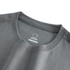 Anta Team Zero Solid Color Round Neck Comfortable Breathable Versatile Short Sleeve T-Shirt Unisex Tops Mica-Gray 172536106G-2