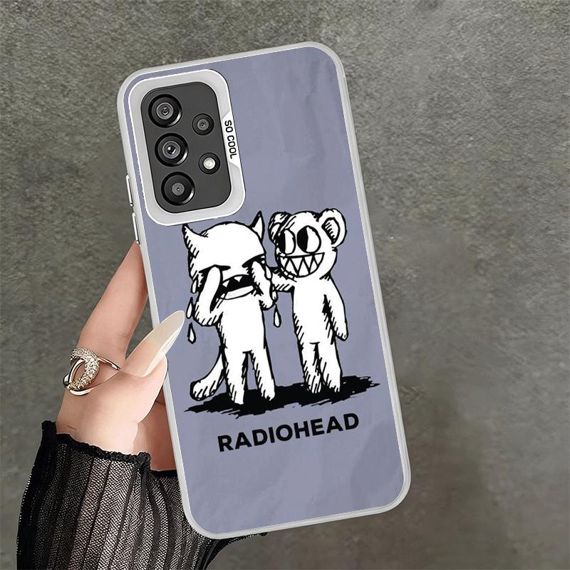 R-Radiohead Bnad Soft Phone Case for Samsung A17 A16 A15 A14 A13 A57 A56 A55 A54 A53 A37 A36 A35 A34 A33 A26 A25 A24 A23 A52