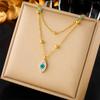 Gold Plated Y Drop Necklace with Shell Butterfly Pendant and Pearl Charms Fashion Jewelry for Women