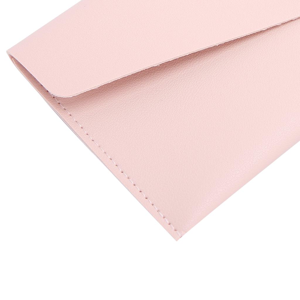 Professionell kosmetisk borstförvaringsväska Resvänlig bärbar sminkborstväska Organizer (Rosa)