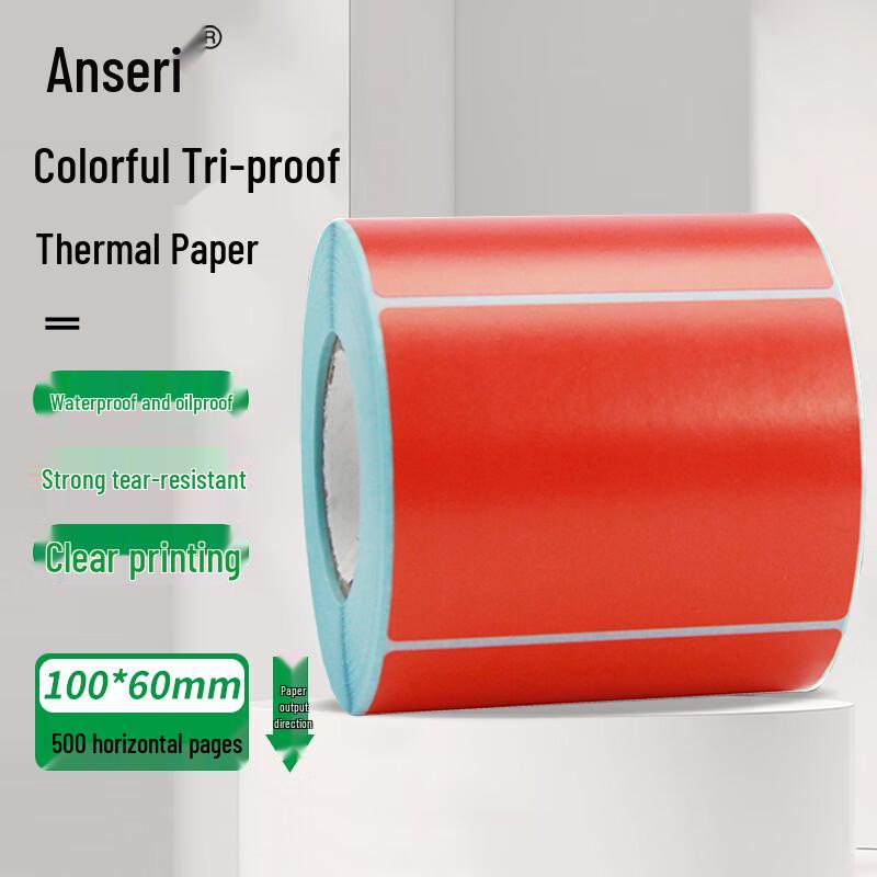 Ansell 2K00202 Color Thermal Label Paper
