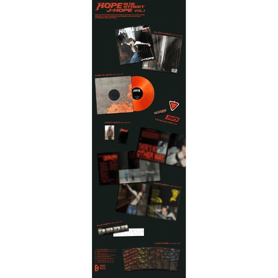 LP Ver BTS JHOPE Album HOPE ON THE STREET VOL 1