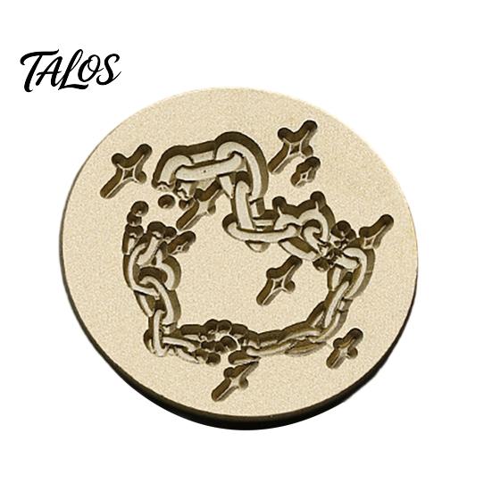 Suprimentos para Selagem com Cera Cabeça de Carimbo Gótico, Carimbo de Latão com Padrão de Caveira e Morcego Retrô, Estilo Punk para Decoração de Cartas Vintage