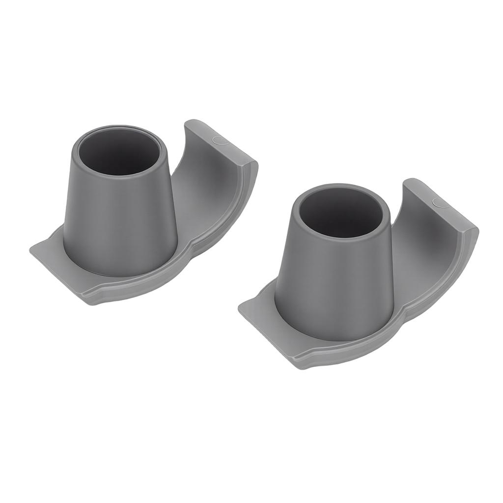 Walker Skis Glides   Fit Non Slip Walker Feet Replacement Mobility Aid Accessories Gray