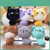 Cute Cat Plush Figure With Soft Short Plush Material For Kids And Collectors
