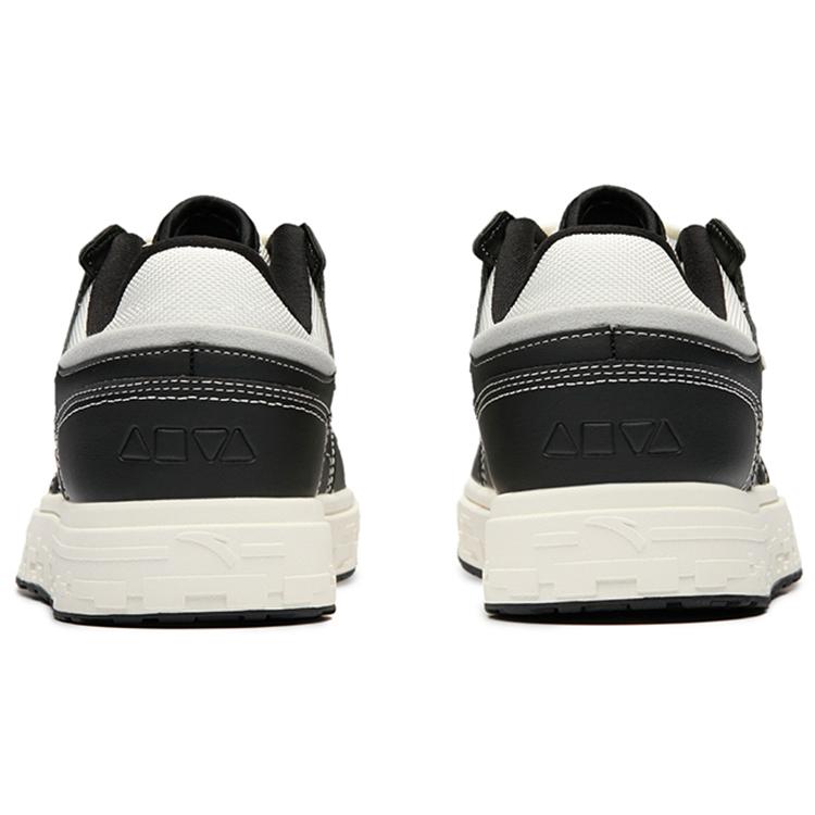 New ANTA Street Naughty 2.0 Low 'Black White Grey' 112238066-8