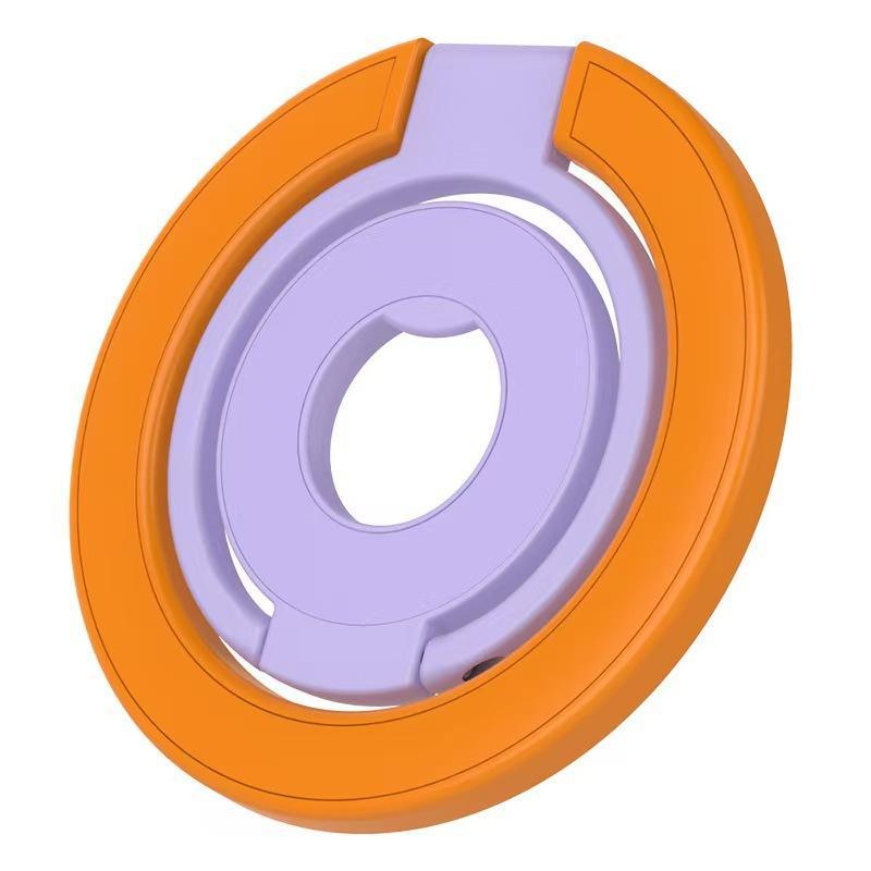 Universal Foldable Phone Ring Holder Strong Magnetic Grip Cute Pastel Shades for Travel Gift