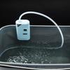Oxygenated Fish Tank Pump USB Rechargeable Air Bubbler Aerator Ultra Quiet Oxygen/Aerating Pump Portable for Outdoor Fishing