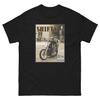 SHIFTY MOTORCYCLE BOBBER CHOPPER T-Shirt by RACE CITY RETRO