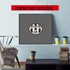 Juventus 5D Diamond Painting Round Diamond Rhinestones Mosaic Diamond Embroidery Wall Paintings Rhinestones Gift Frameless