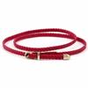8 Colors for Choose Casual Women Party Thin Pin Buckle Woven Braided Belt Waist Strap Waistband