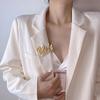 Geometric Metal Brooches Irregular Metal Brooches Geometric Metal Pin Irregular Metal Pins Alloy Material for Woman Girl