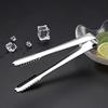 6 Inch Stainless Steel Ice Tongs Multi-used Food Clips Fornice Cube Sugar Biscuits Bread Kitchen Home Accessories