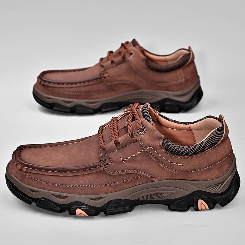 Golden Sapling Men's Casual Shoes Outdoor Loafers Leisure Work Flats Platform Footwear Men Tooling Shoe Tactical Mountain Flat