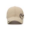 Fashionable Street Style Embroidered Letter Ponytail Hat Travel Sun Protection Face Slimming Versatile Accessory for Women