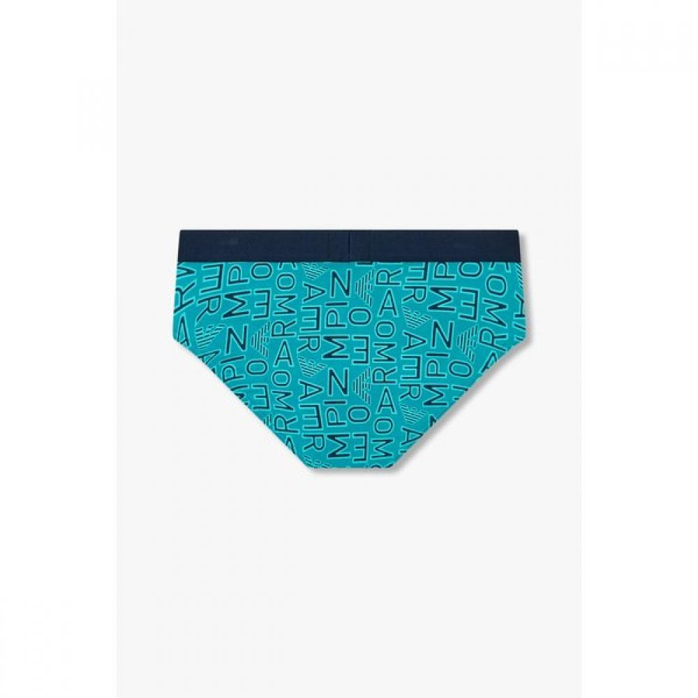 Emporio Armani Men S Logo Banding Patterned Poly Brief 2Set 0815111026 0815111029 