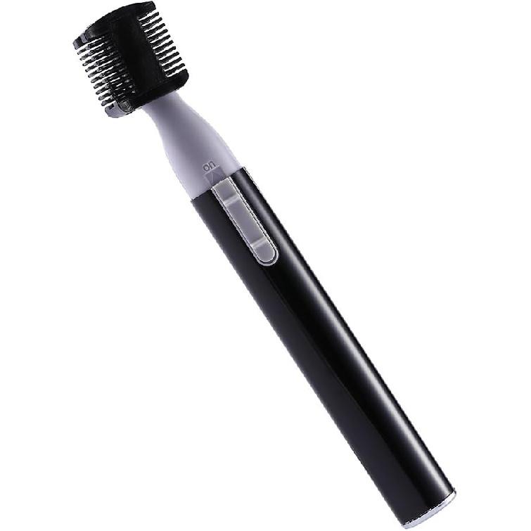 POCREATION Electric Eyebrow Trimmer, Battery Powered, Portable Hair Remover for Women and Men