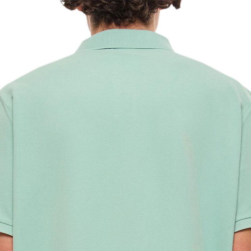Polo Ralph Lauren Solid Logo Pullover Straight Fit Short Sleeve Polo Shirt Men Tops Green 710936508-002