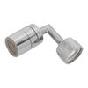 Swivel Faucet Aerator Copper 2 Gears 720 Degree Rotating Bathroom Tap Aerator for Face Washing