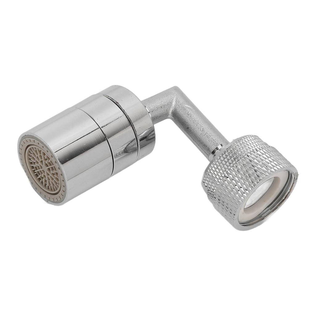 Swivel Faucet Aerator Copper 2 Gears 720 Degree Rotating Bathroom Tap Aerator for Face Washing