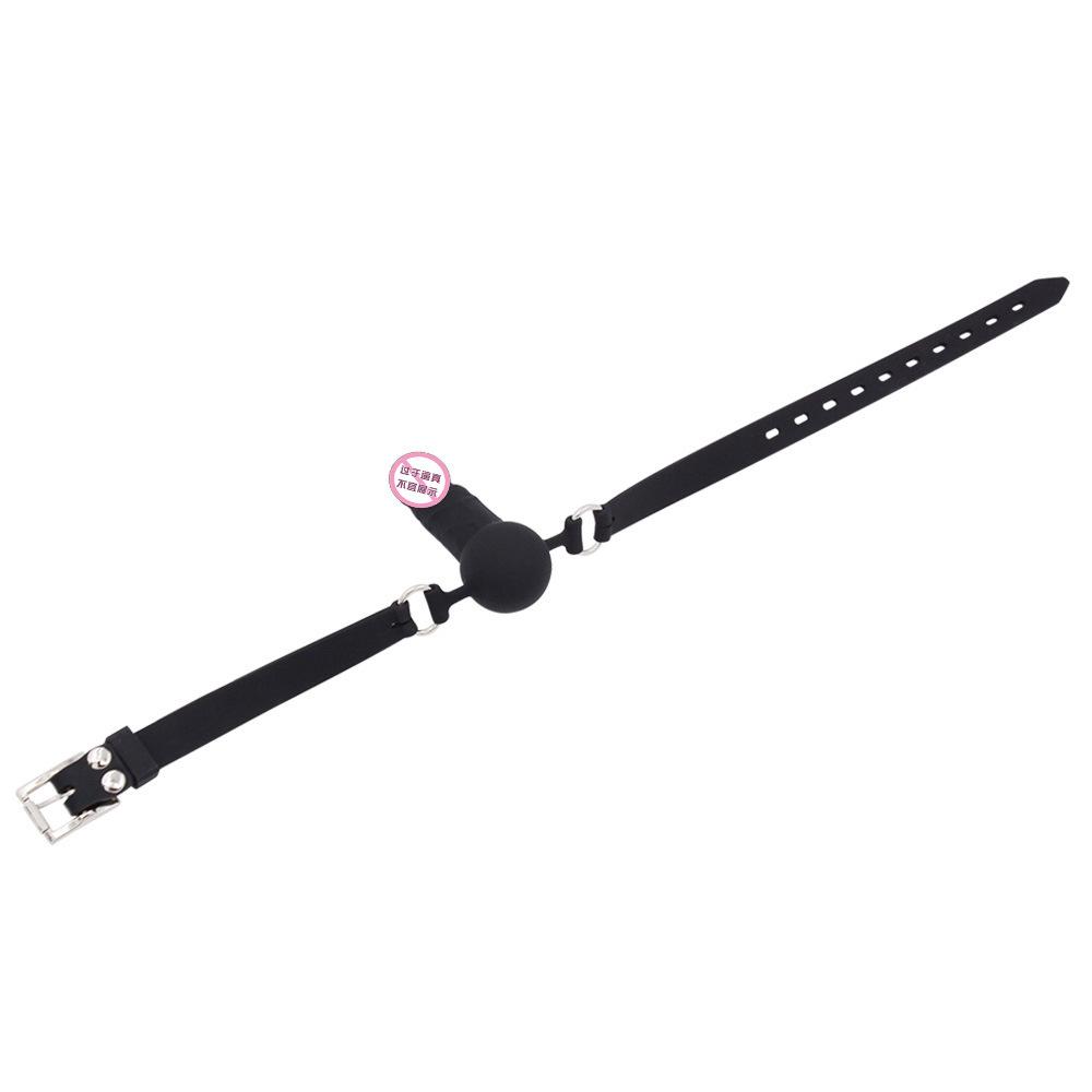 SM Silicone Dildos Ball Gag Deep Throat Penis Mouth Ball Sex Toys Adult Sex Supplies Male and Female Slaves Binding Training