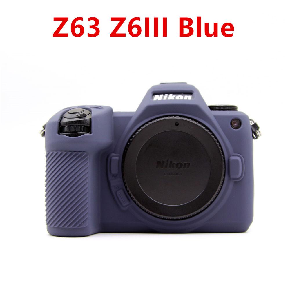 Weiche Silikon-Schutzhülle für Kamera, Schutzhülle für Nikon Z50 Z50II Z5 Z6 Z7 Z6II Z7II Z6III Z63 Kameratasche Gummi-Haut