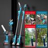 BAIPUXI Cordless Electric Pruning Shears & High Branch Saw Kit CN plug (adapter included)